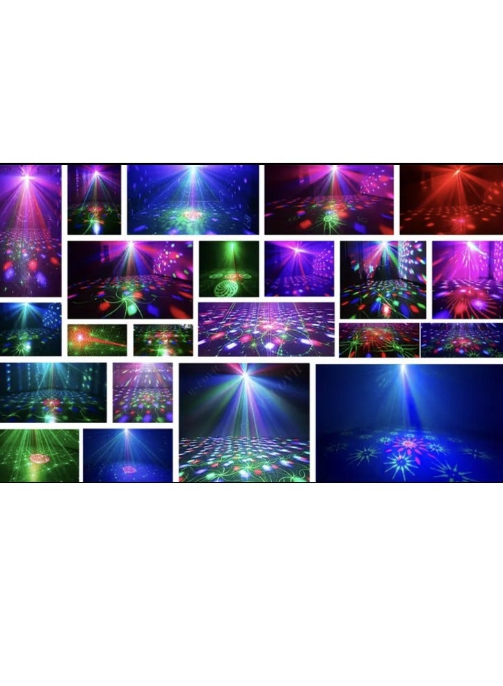 Mini stage light speaker V12, stage laser light speaker that can sing karaoke, new Bluetooth stage light speaker, suitable for children, friends' birthdays and holiday gifts - Image 4