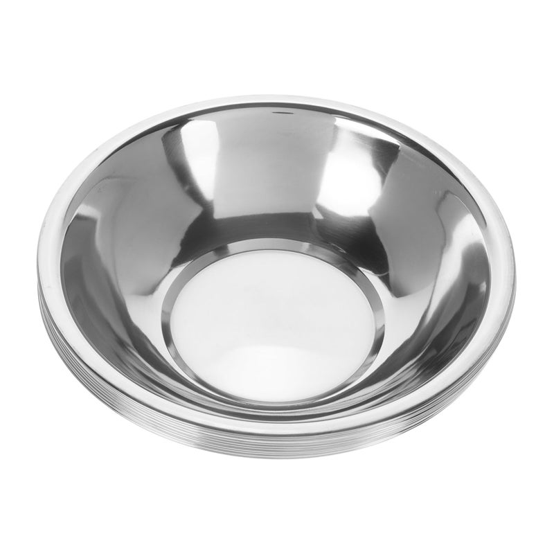 10 Pcs Stainless Steel Mixing Bowls Set Heavy Duty Large Kitchen Bowls For Pasta Salad Soup - Image 2