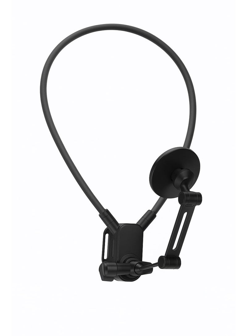Durable and Strong 360° Adjustable Magnetic Neck Hanging Phone Holder – Flexible & Multi-Angle Stand - Image 1
