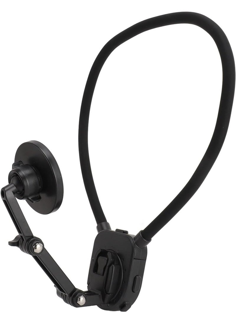 Durable and Strong 360° Adjustable Magnetic Neck Hanging Phone Holder – Flexible & Multi-Angle Stand - Image 3