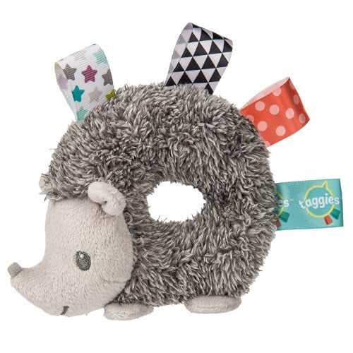 Mary Meyer Taggies Heather Hedgehog Baby Rattle - Image 1