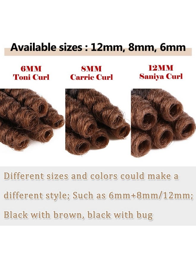 PHOCAS 10'' 3Packs Short Curly Crochet Hair Toni Curl Jump Wand Jamaican Bounce Crochet Hair For Black Women(6Mm 1B30 Black To Blonde) - Image 5