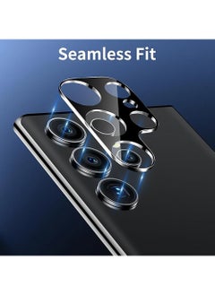 SNBFA 【2 Pcs】 Camera Lens Protector for Samsung Galaxy S25 Ultra, Tempered Glass Camera Protector Lens Cover, Ultra HD, 9H Hardness, Anti-Scratch, Case Friendly [No Affect on Night Shots]  - Image 2
