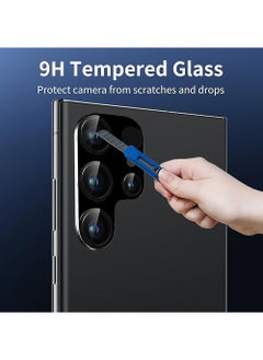 SNBFA 【2 Pcs】 Camera Lens Protector for Samsung Galaxy S25 Ultra, Tempered Glass Camera Protector Lens Cover, Ultra HD, 9H Hardness, Anti-Scratch, Case Friendly [No Affect on Night Shots]  - Image 3