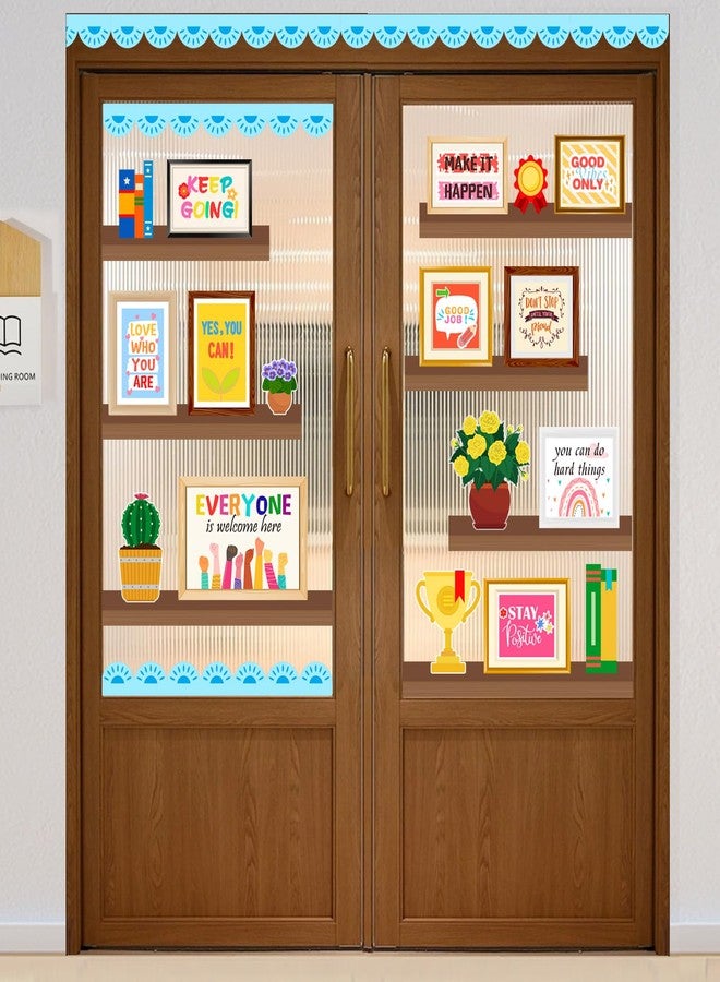 LioNergy Motivational Quotes Classroom Bulletin Board Kit Positive Mindset helves Bulletin Board Decoration Inspiration Poster Cutouts Wall Door Décor for Classroom Library Decor Reading Corner - Image 5