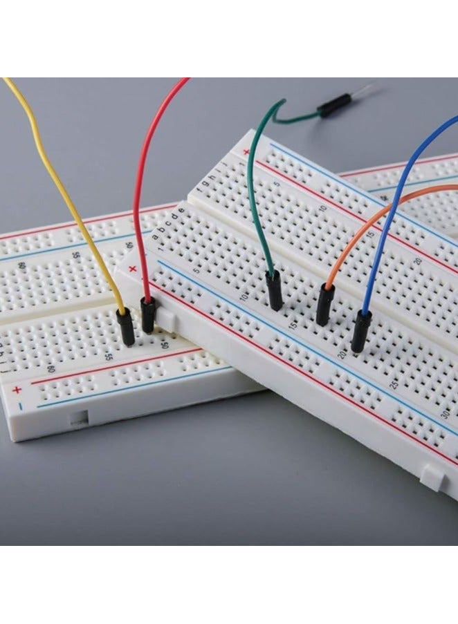 MB-102 830 Points Solder Less PCB Bread Board Prototype Board White - Image 3