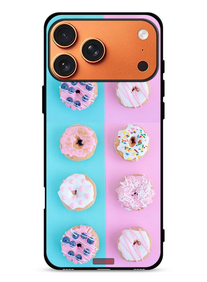Tolwak Apple iPhone 17 Pro Max Protective Case Cover Heather Donuts - Image 1