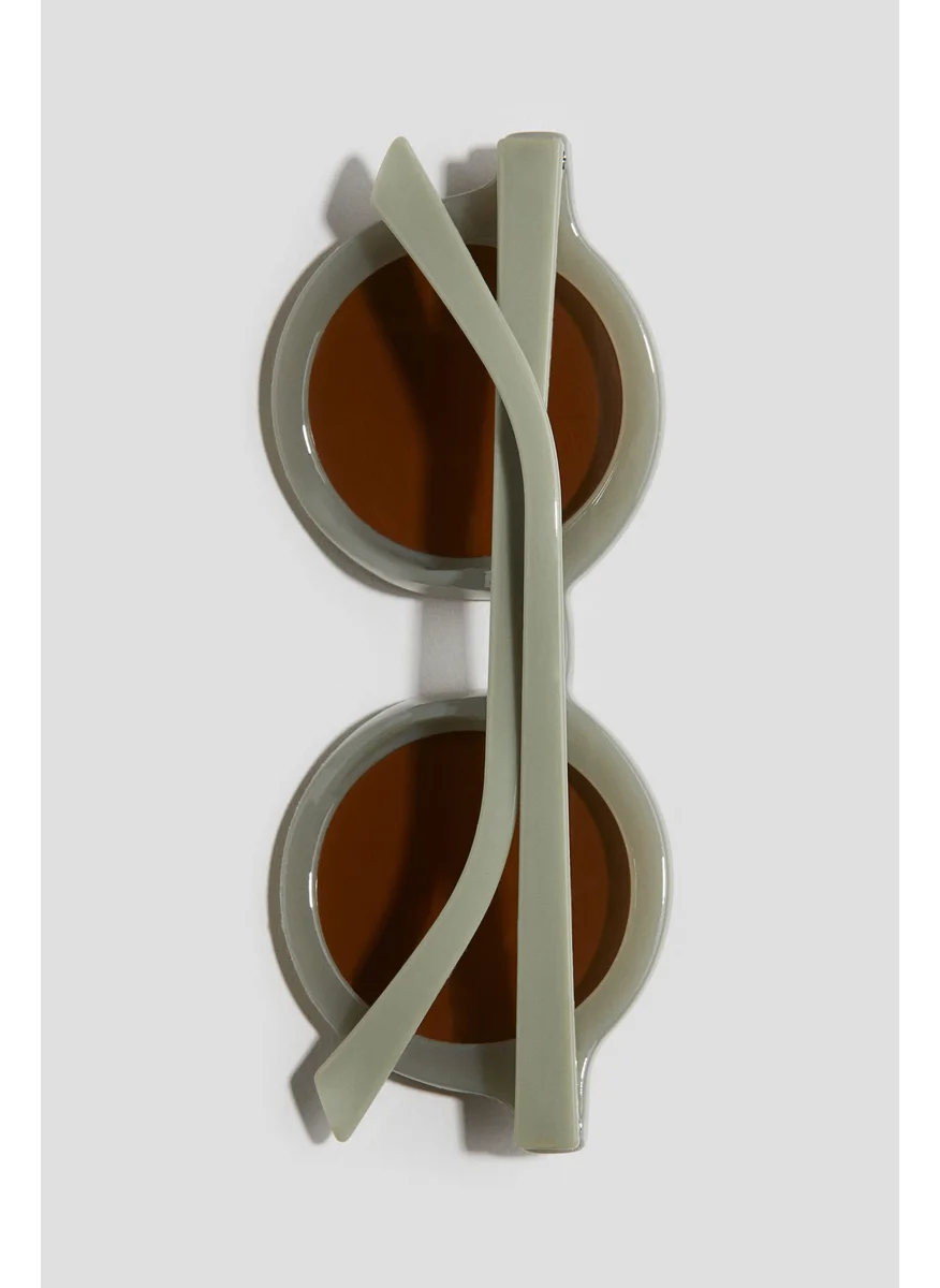 اتش اند ام Round Sunglasses