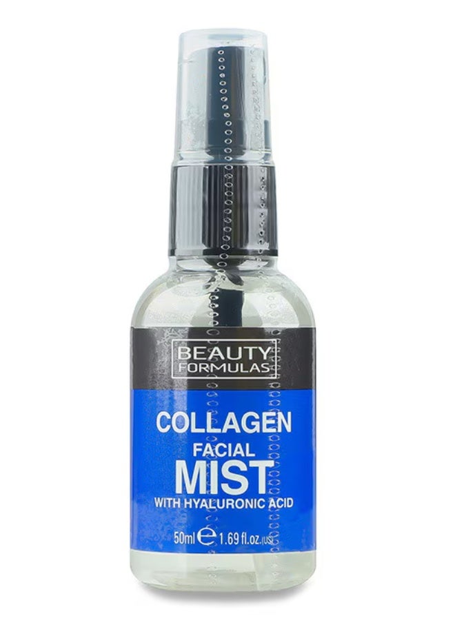 BEAUTY FORMULAS Collagen Facial Mist with Hyaluronic Acid 50ml - Image 1