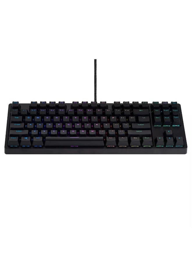 GK687 Gaming Mechanical Keyboard - Gateron Red Switches - Full RGB LED Lighting - Programmble Keys with Software - Image 2