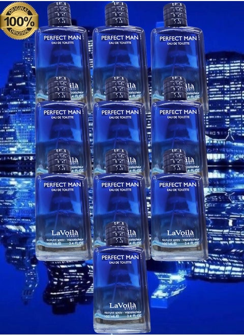 10 Pieces Perfect Man Perfume 100ml EDT