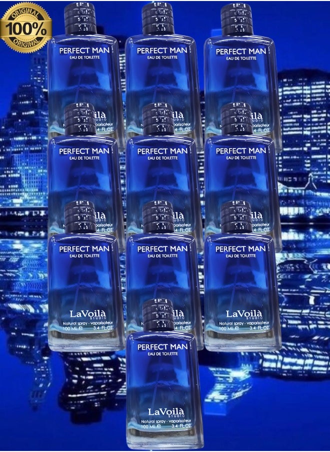 La Voila - 10 Pieces Perfect Man Perfume 100ml EDT - Image 1