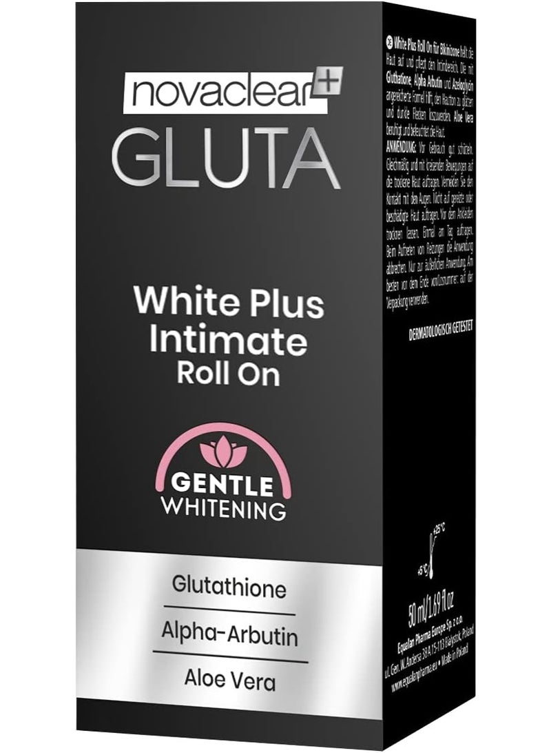 Novaclear Gluta White Plus Intimate Roll-On – Brightening Deodorant for Sensitive Areas, 50ml - Image 2