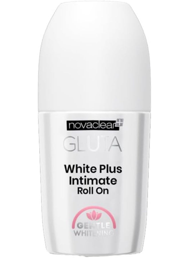 Novaclear Gluta White Plus Intimate Roll-On – Brightening Deodorant for Sensitive Areas, 50ml - Image 1