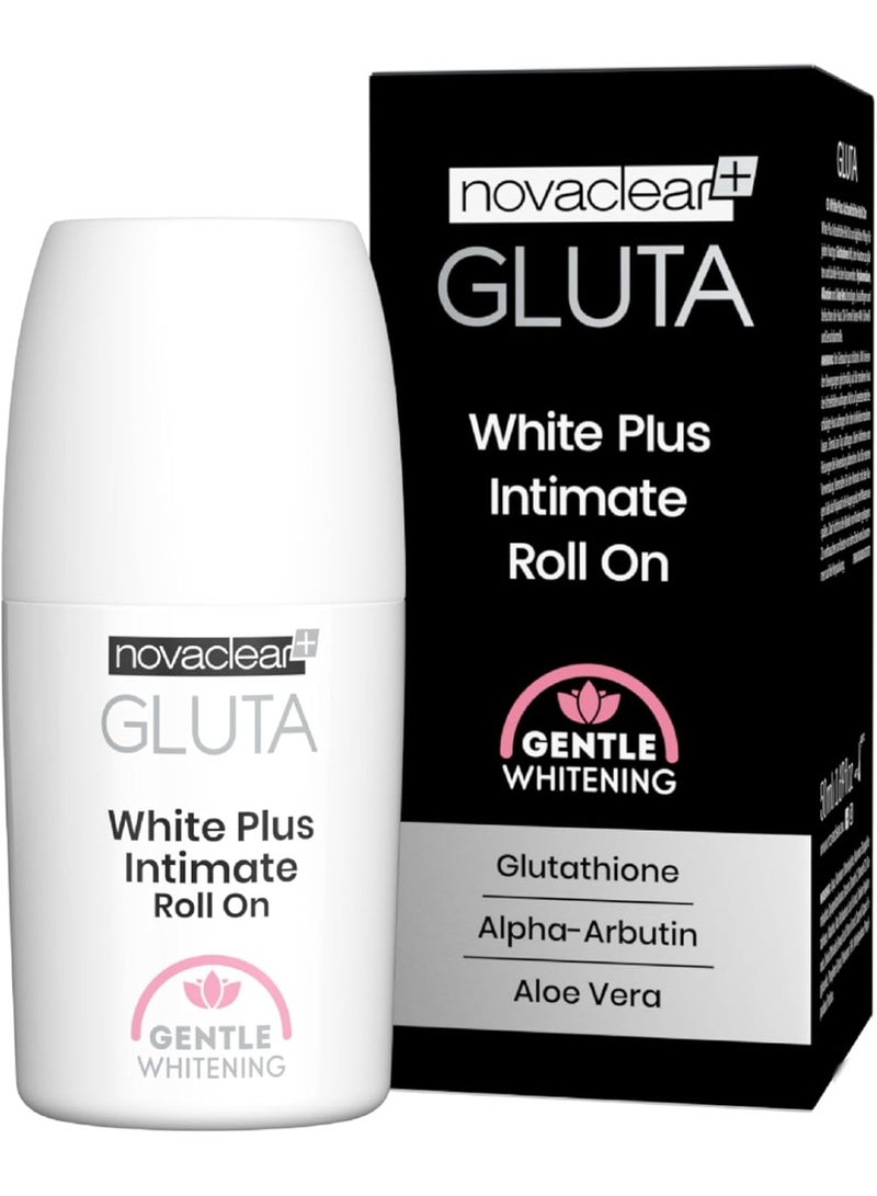 Novaclear Gluta White Plus Intimate Roll-On – Brightening Deodorant for Sensitive Areas, 50ml - Image 3