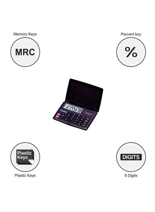 CASIO 8-Digits Practical Calculator LC-160LV-BK-W-DH Black - Image 4