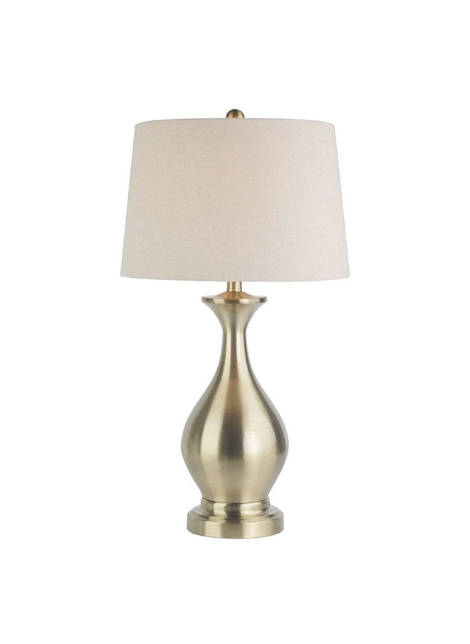 DANUBE HOME Jonathan Table Lamp Metal Table Lamps Modern Home Decoration For Your Lovely Living Room Dining Room Bedroom L 38 x W 38 x H 71 cm Gold  - Image 1