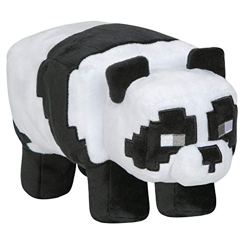 Jinx 9293 Minecraft Adventure Panda Plush Toy 26 cm BlackWhite - Image 1