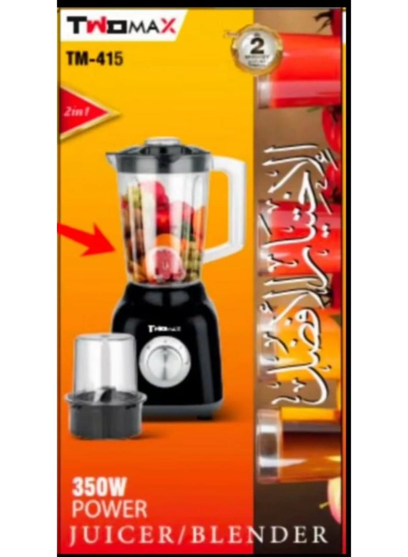 TWOMAX brand blender and juicer, model TM-415.