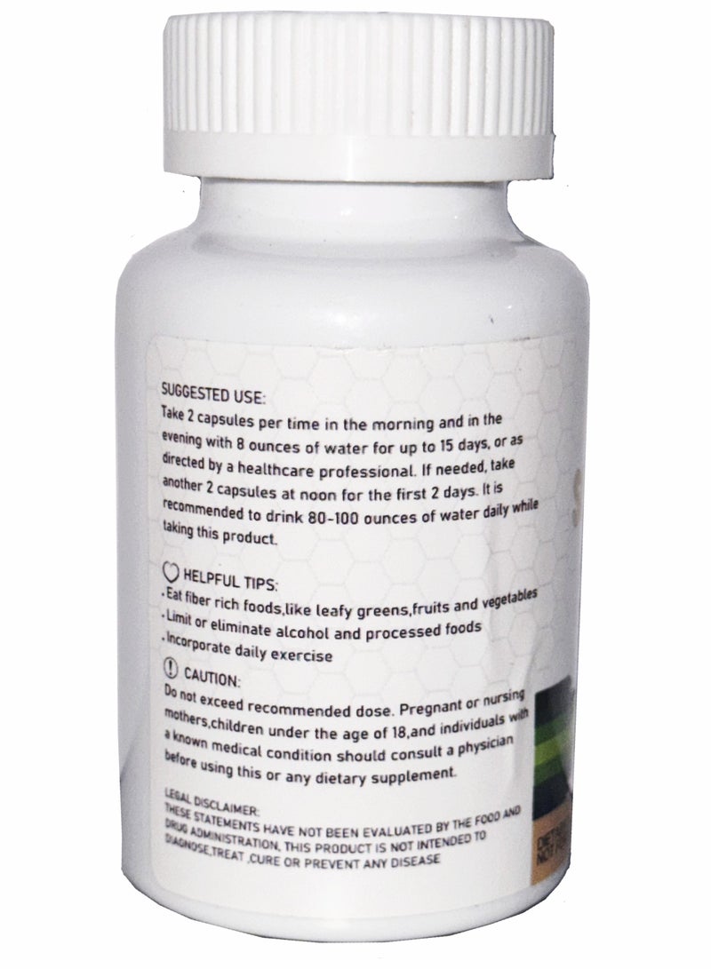 Trusavor Slim Capsule - Natural Weight Loss Supplement | Supports Fat Burn, Energy & Metabolism | 60 Capsules (400mg) - Image 2