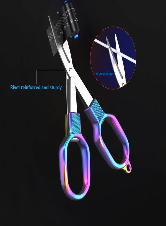 YVAOG 2PCS Folding Scissors, Stainless Steel Safety Portable Mini Travel Small Scissors, Foldable Pocket Badge Scissor, Suitable for Travel, Home, Office, Craft, Sewing, Nurse Accessories - Image 4