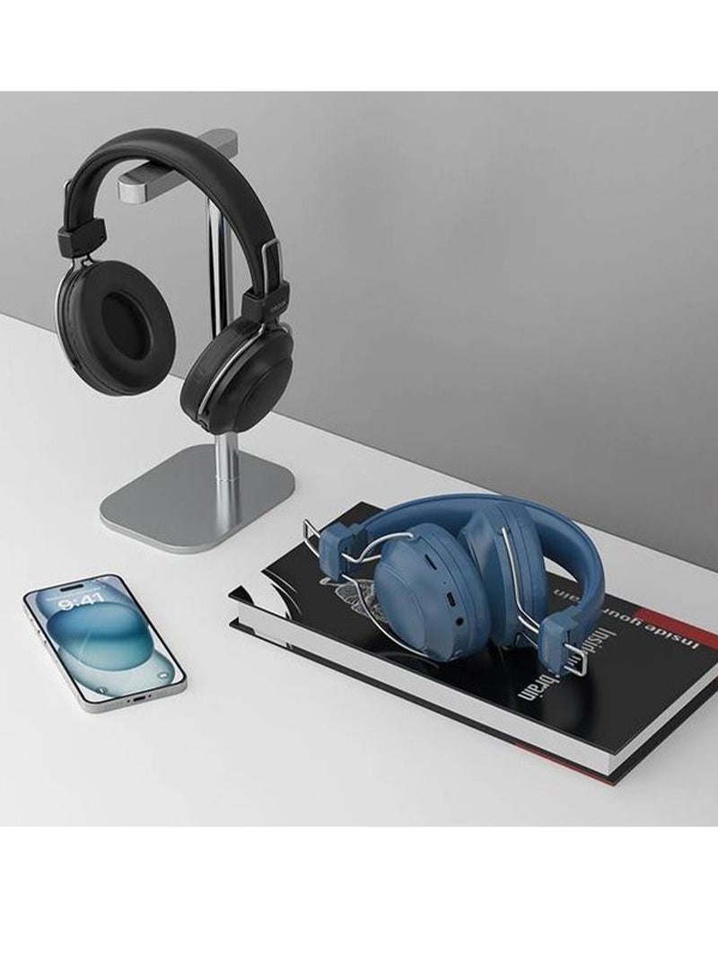 سليبرات تقنية سماعة رأس استريو قابلة للطي موديل A36، تشغيل بطاقة TF، شاحن من النوع C، منفذ واجهة صوت 3.5 ملم واتصال لاسلكي يمنحك المزيد من المتعة - ميكروفون عالي الدقة مدمج - Image 5