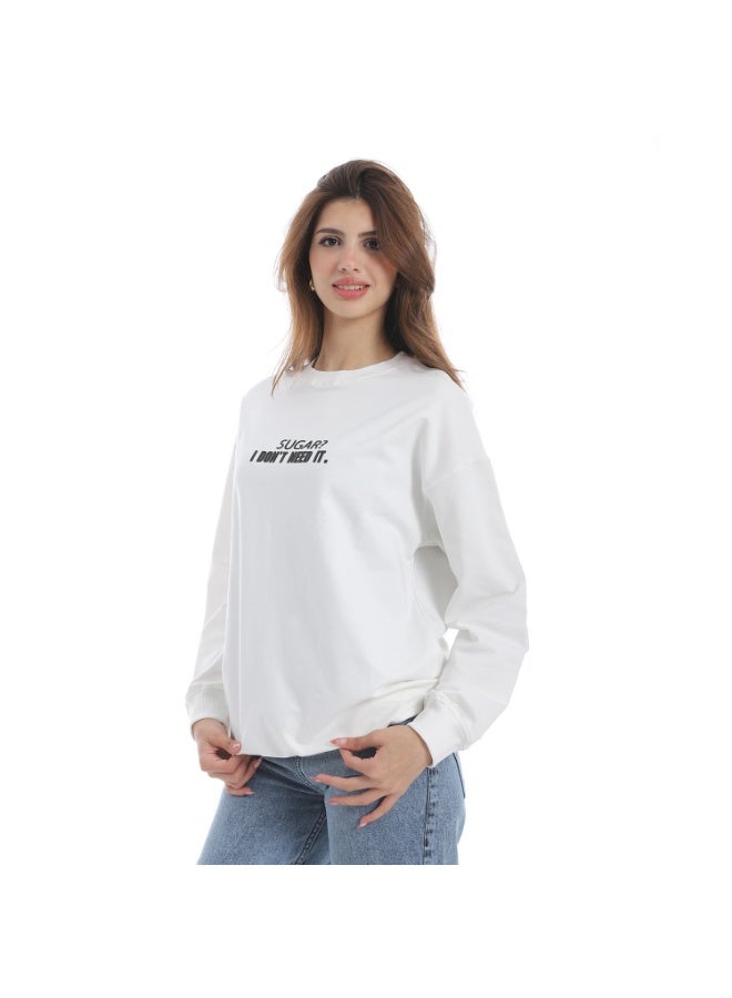 Cocktail 8721-sweatshirt-white - Image 2
