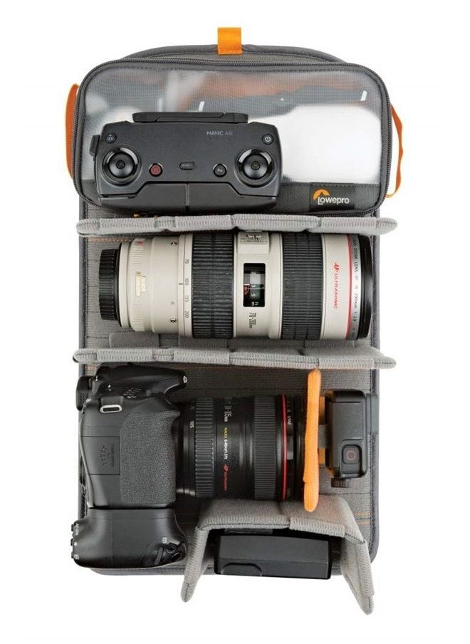 Freeline Camera Backpack 350 AW, Black. Versatile Daypack Designed for Travel, Photographers and videographers. for DSLR, Mirrorless, Laptops, Bridge, CSC, Lenses and Travel Gear.