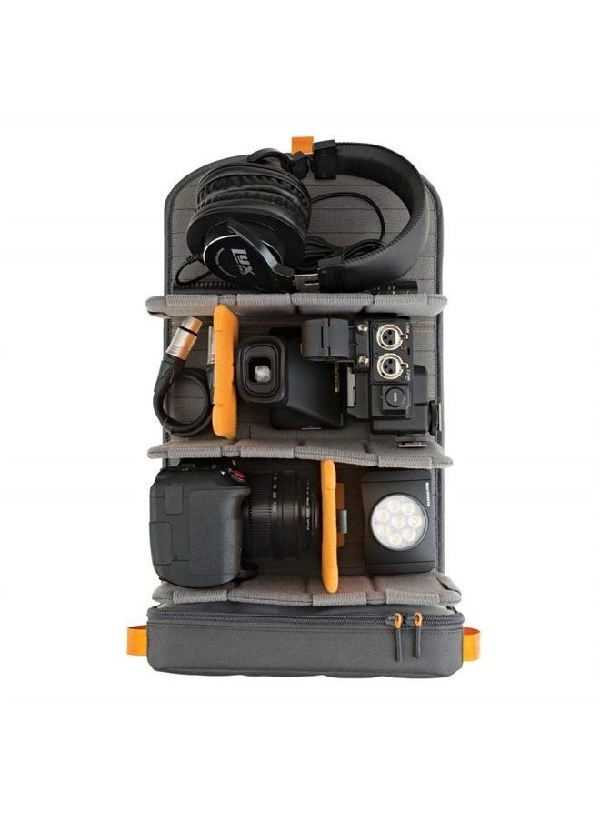 Freeline Camera Backpack 350 AW, Black. Versatile Daypack Designed for Travel, Photographers and videographers. for DSLR, Mirrorless, Laptops, Bridge, CSC, Lenses and Travel Gear.