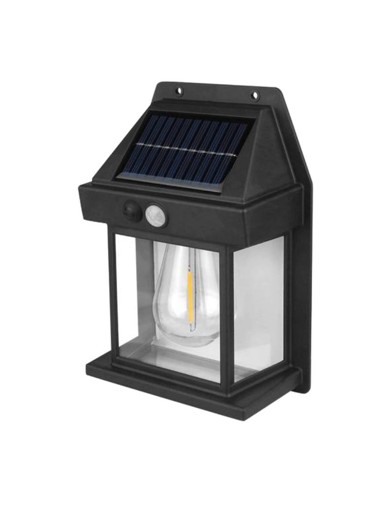 Yuwell Pack Of 4 Pcs Solar Outdoor Light Solar Motion Sensor Security Lights With 3 Lighting Modes Wireless Solar Wall Lights Waterproof Solar Light Bulb Lights For Garden Home And Garage Use Black  - Image 2