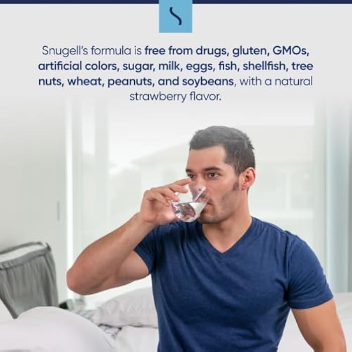 Snugell Melatonin 20 mg with Vitamin B6 –Vegetarian, Non-GMO, Gluten-Free –High-Potency Sleep Support –120 Fast-Dissolving Non-Habit Forming Tablets for Natural Sleep Cycles & Restful Nights (2) - Image 4