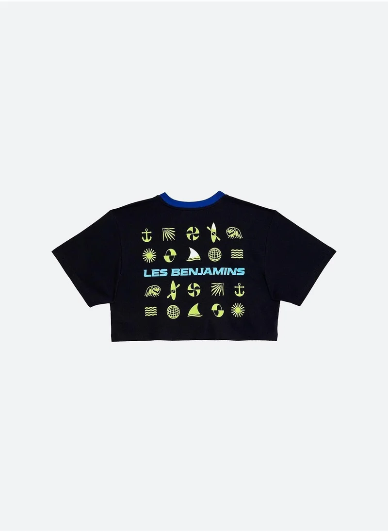 ليس بنجامنز CROP TEE 003