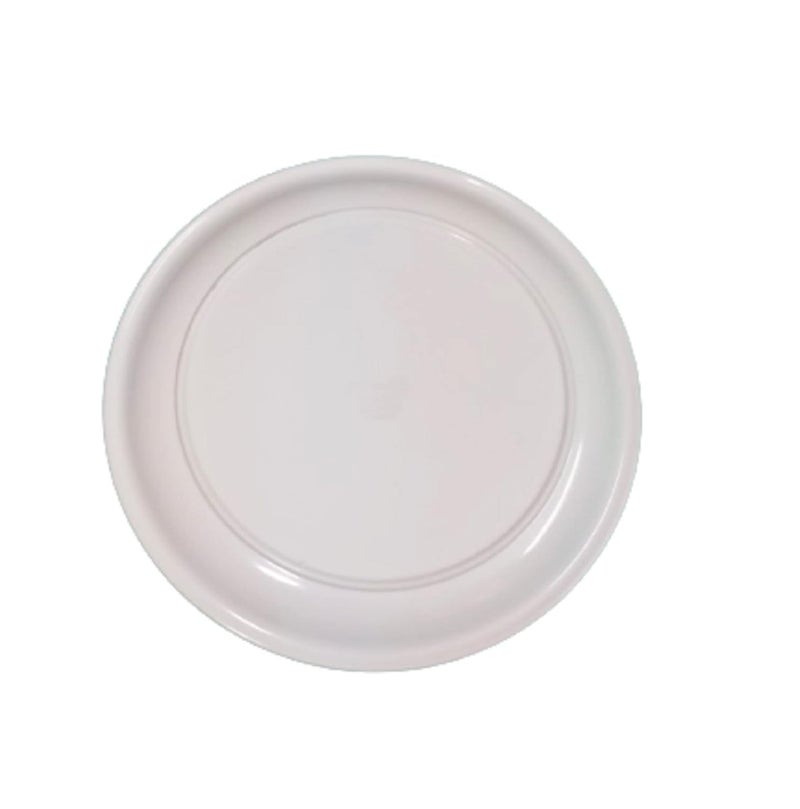 Servewell Melamine Dinner Serving Plate Set of 4 White - Image 5
