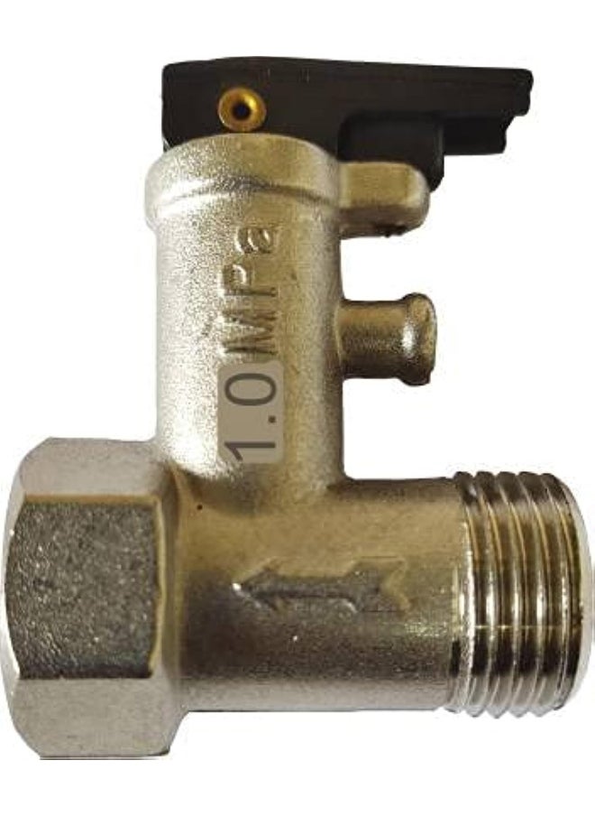 PMW Geyser Valve Water Heater Safety Valve 1.0 Mpa Pressure Safety Relief Valve Check Valves 