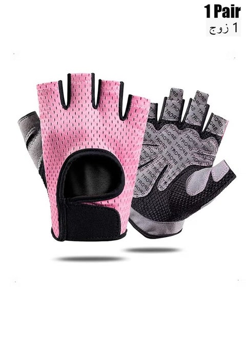 Weight Lifting Gloves Full Palm Protection, Workout Gloves Full Palm Protection Lifting Gloves Exercise Gloves for Gym, Cycling, Exercise, Breathable, Super Lightweight for Women