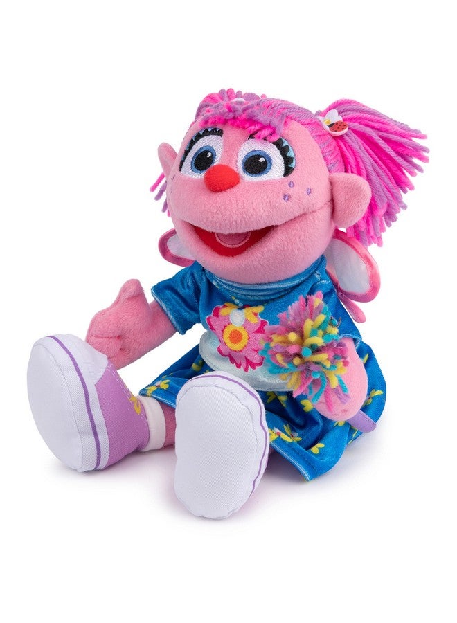 GUND Sesame Street Official Abby Cadabby Muppet Plush, Premium Plush Toy for Ages 1 & Up, Pink/Blue, 11” - Image 5