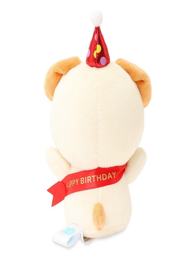 Anirollz Happy Birthday Puppiroll Plush - Soft & Cuddly Stuffed Dog, Cute Collectible Gift for Plush Lovers, 6” Small & Huggable - Image 5