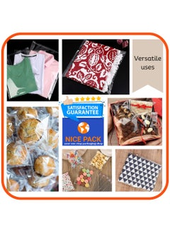 Nice Pack 6 X 9 inches 250 count(approx) Resealable Cellophane Plastic Bag for Photo Frames, Greeting Cards, Food Items and Jewellery  - Image 3