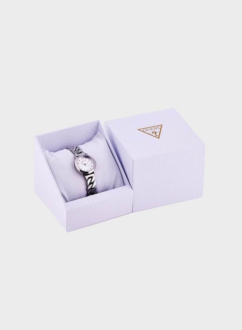 GUESS Chime Steel Strap Analog Watch