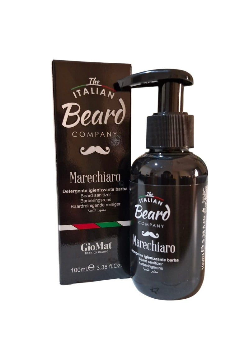 GioMat Italian Beard Sanitizer Oil for Hair and Beard 100ml - MARECHIARO - Image 2