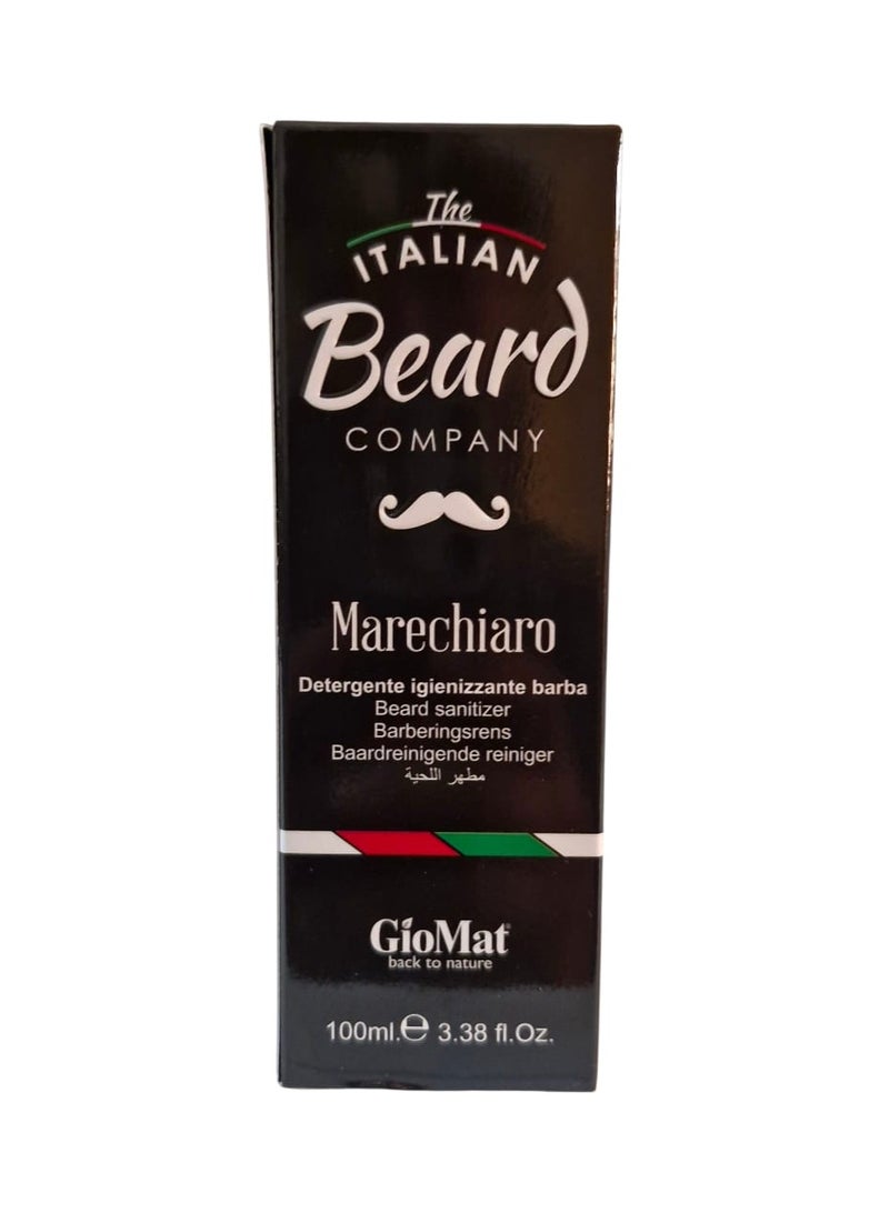 GioMat Italian Beard Sanitizer Oil for Hair and Beard 100ml - MARECHIARO - Image 3