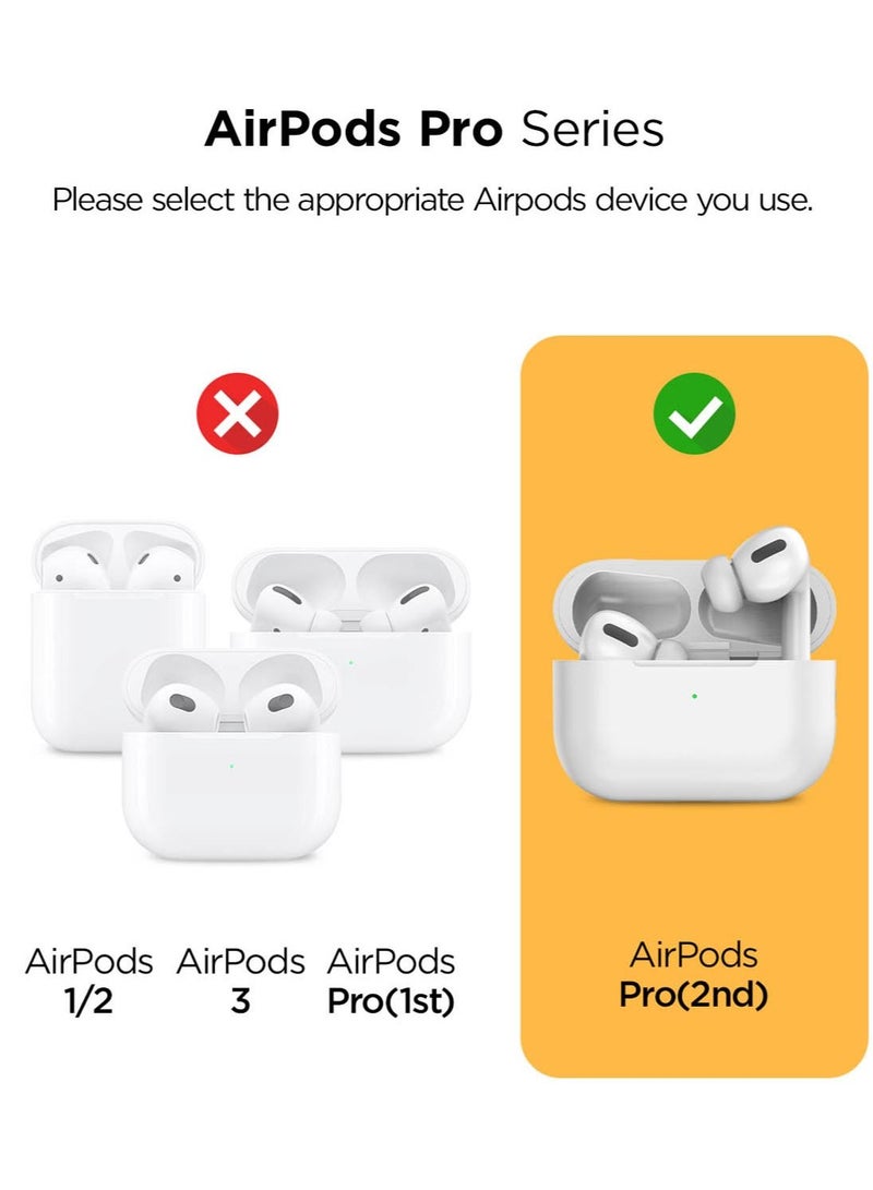 Modern Lock Airpods Pro 2 (2nd Generation) Case Cover with Carabiner - Marine Green
