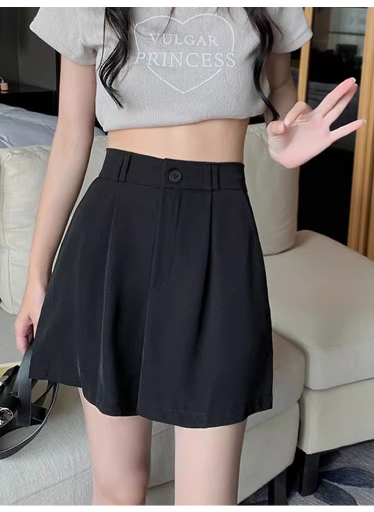 2024 Spring High-Waist Fashion Shorts for Petite Women Apricot - pzsku/Z7B73F9D0DB388AD77193Z/45/_/1732184901/e1004c25-400b-424f-b5fc-85bafcf97a13