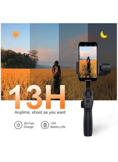 OTTAL 3-Axis Gimbal Stabilizer for iPhone 16 15 14 Pro Max XS X XR Samsung s23 s22 Android Smartphone, Handheld Gimble with Focus Wheel, Phone Stabilizer for Video Recording Vlog - fun snap Capture 2 s Combo  - Image 3