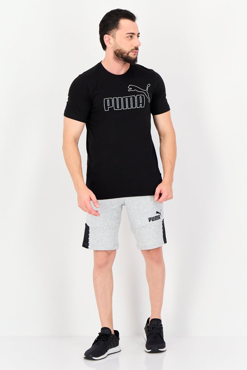 PUMA Men Sportswear Fit Short Sleeve Outdoor T-Shirt, Black - Image 4