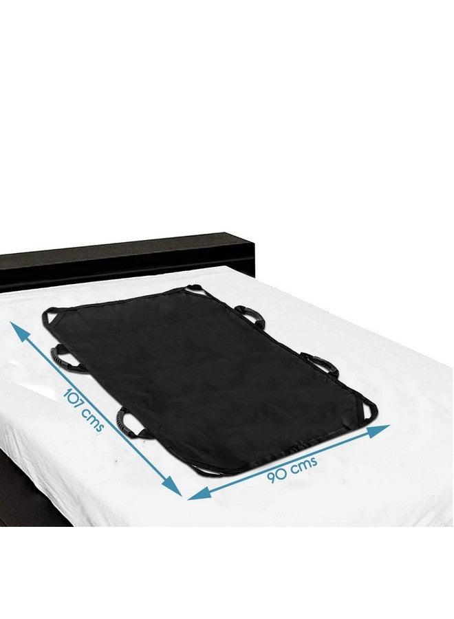 KosmoCare Patient Aid Positioning Sheet With Handles 42" X 36",Made With A Double Layer For Added Strenght,Transfer Sheet For Turning,Repositioning & Sitting Up,Washable Patient Positioning Sheet - Image 5