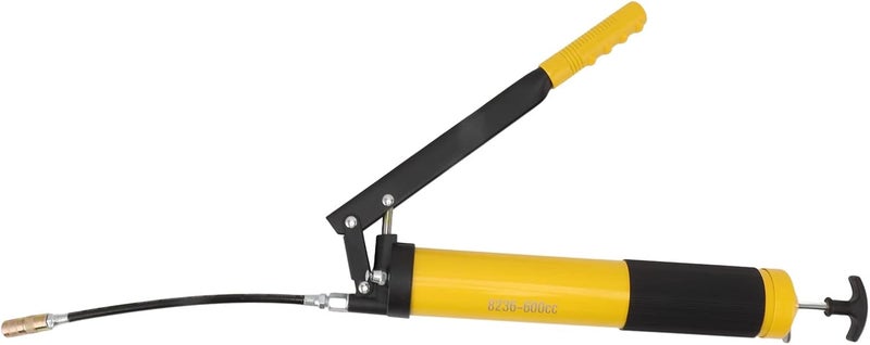 10000PSI High Pressure Manual Grease for Automobiles Trucks Ships with Hose for Comfortable Use and Reliable Performance (Yellow Single Piston) - Image 4