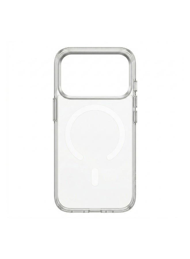 FIFTH ELEMENT CRYSTA Anti-Yellowing MagSafe Clear Case for iPhone 17 Pro, Military-Style Shock Absorption & Raised Camera Guard – Transparent - Image 2