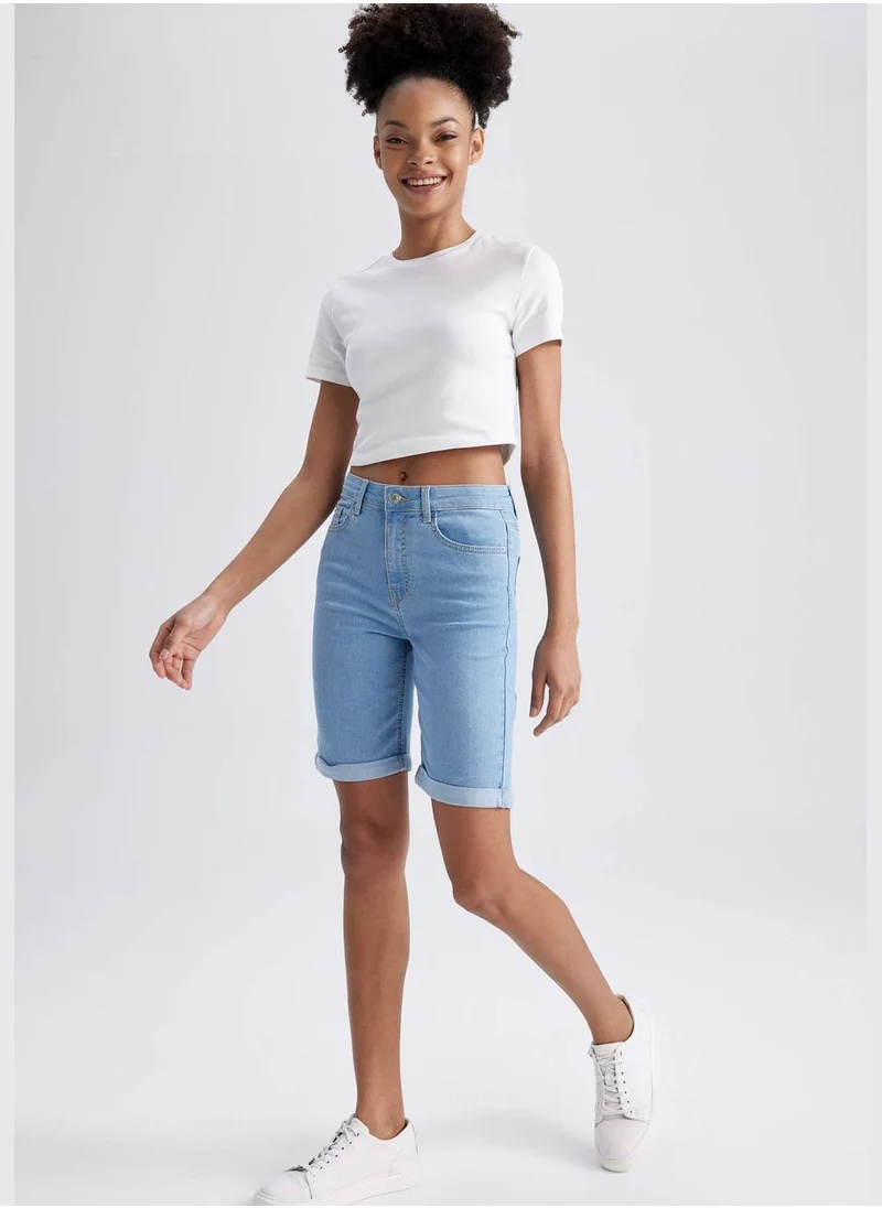 ديفاكتو Woman Denim Bermuda
