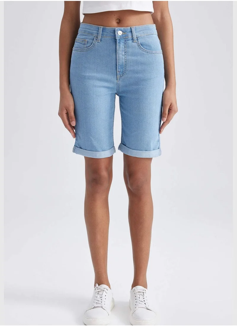 ديفاكتو Woman Denim Bermuda